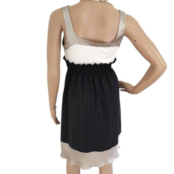 Matty M | Navy Pinstripe Dress | XS - Picture 2 of 8